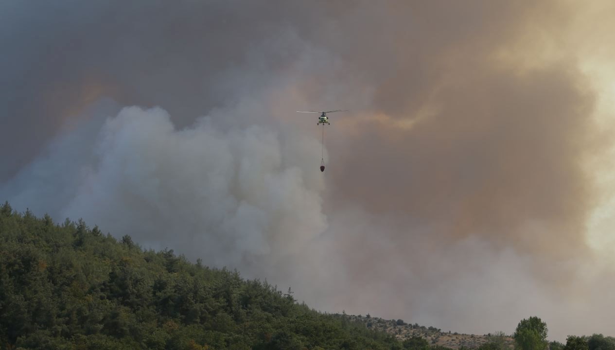 bursa canakkale ve hatayda alevlerle mucadele kara yolu ulasilma kapatildi hMFXsdgB