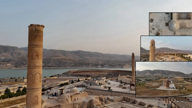 hasankeyfteki tarihi yapilar havadan goruntulendi 2Pw8Mlwr