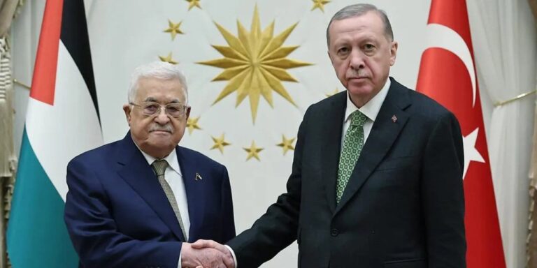 erdogan ve mahmud abbas sarayda bir araya geldi tCigpHYV