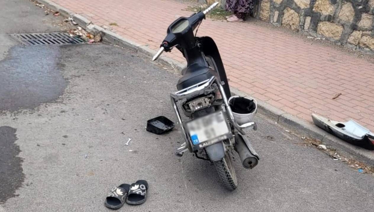 konyada motosiklet kazasi 1 cocuk agir yarali 1l4KLB4J