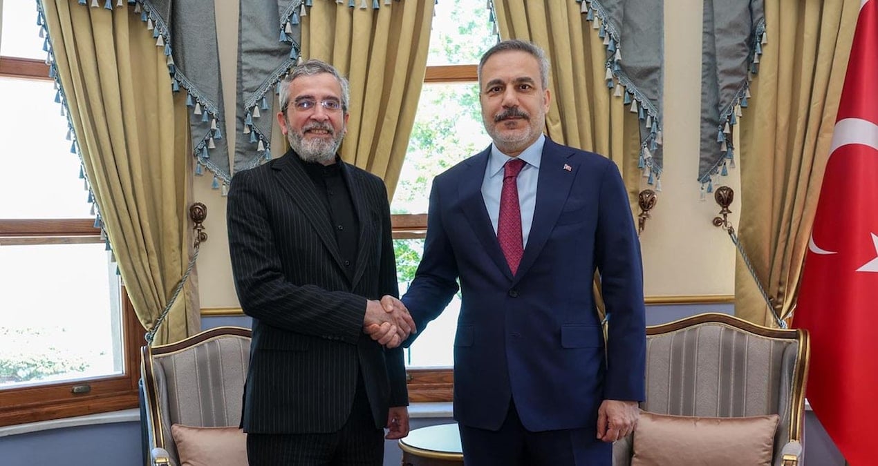 Dışişleri Bakanı Hakan Fidan, İstanbul’da İranlı Yetkili Ali Bagheri ile Görüştü